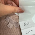 Barefoot Dreams Sweater Womens Large Pink CozyChic Ultra Lite V Neck Knit Photo 3