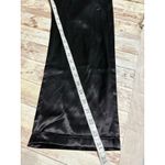 The GREAT. Satin Trousers Pants Women's Size 0 Black Dressy Party Fun Photo 8