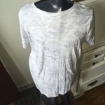 Torrid heritage slub gray camo v-neck size 1x short sleeve tee Photo 3