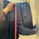 VINTAGE ELLESSE WARM UP TENNIS PANTS SZ 2 NAVY BLUE LINED DRAWSTRING LEG ZIPPERS Photo 9