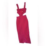 3 x $99 ATOIR pink corset cutout midi dress size 4 cocktail club sexy Photo 3