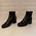 NWOT A J Valenci Elegant Black Boots Size 7.5 Photo 2