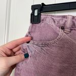 O'Neill O’Neill women’s light wash maroon denim distressed hem short shorts size 25 Photo 2