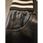 SEEK the Label Women's Black Faux Leather Mini Skirt Size S Photo 3
