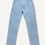 Vintage Wrangler Light Wash Tapered Leg Size 0 Blue Photo 0