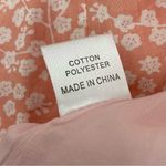 White Fox Boutique  Fall Flowers Button Front Mini Dress Blush Pink Ditsy Floral Photo 11