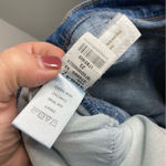 Loft ‎ distressed midi jean shorts size 25/0 Photo 6