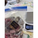 Assorted vintage Womens Jewelry Lot Necklaces Bracelets Earrings Charms Pins Brown Photo 3