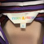 Teddy Fresh  Need a Hug Striped Mock Neck Tee Photo 4