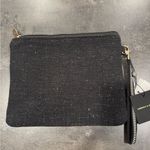 America and Beyond Black and Gold Floral Beaded Clutch Photo 1