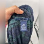 Croft & Barrow  size S/M men's robe‎ blue and green Photo 1