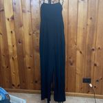 White Birch black label Full Size Halter Neck Wide Leg Jumpsuit Pockets medium Photo 1