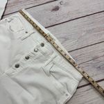 Madewell  Tall 10" High-Rise Skinny Jeans in Pure White Step-Hem Edition 34 Tall Photo 3