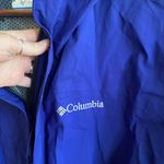 Columbia Omni-Wick Windbreaker Rain Hooded Lightweight Jacket Blue Indigo Size S Photo 1