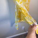 Anthropologie Lilka Yellow Printed Swimsuit Coverup Womens XS Beachy Summer Photo 6