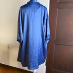 Victoria's Secret  | Periwinkle Satin Nightgown and Robe Set | Small / Medium Photo 2