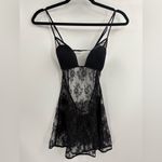 Victoria's Secret Victoria secret Vintage Y2K fairy core goth sheer punk brat lace slip dress smal Photo 2