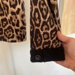 Worth Animal Print Wool Cardigan 🥰 ⭐️ Medium Brown Photo 4