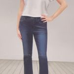 Faithfull the Brand $52 FAITH JEANS Black HI-RISE SLIM BOOTCUT RINSE WASH size 8. Photo 1