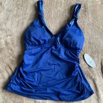 Mynah Metallic tummy control Tankini top Photo 2