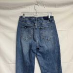 Risen  Straight Leg High Rise Distressed Jeans Sz 30 Photo 8