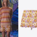 ZARA ASO Enid Wednesday Adams Netflix  Crochet Ombré Skirt Photo 6