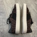 Greats Brooklyn Royale Knit Leopard Print Sneakers Women's 9.5 Shoes Brown Photo 6