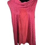 Knox Rose  Burgundy Maroon Sleeveless Waterfall Blouse Size XXL Photo 0