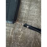 Guess by Marciano Guess Huntley Large Zip Around Wallet Black Lizard Embossed Faux Leather Photo 3