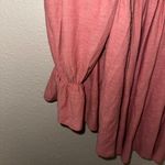 Free People Revolve Don’t Call Me Baby Rosie Oversized Button Up Longsleeve Thermal Tunic Dress Photo 5