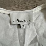 3.1 Phillip Lim NWT  Top White Tunic Lace-up Front Size XS Photo 2