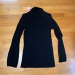Juicy Couture  Pam Gela FGJ Turtleneck Long Sleeve Shirt Black Women's Medium NWT Photo 8
