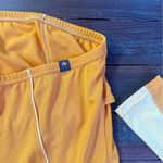 Pearl Izumi Orange Color Block Quarter Zip Long-Sleeve Cycling Shirt ~ Size M 💛🍄 Photo 5