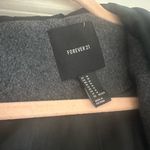 Forever 21  grey wool trench coat size medium Photo 1