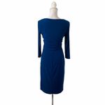 CHAPS Blue Casual Office Work Dress Sz Small Photo 2