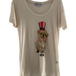 Wildfox  party pup lil bro graphic short sleeve t shirt size small Photo 0
