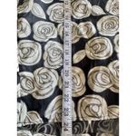 Who What Wear Women's Blouse Sz Medium Sleeveless Semi Sheer Rosebud Brocade Photo 15