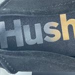 Hush Puppies  Lucy Black Suede Almond Toe Slip On Penny Loafers Flats Size 8 Photo 5