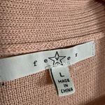 SALE! Pink Fever Mixed Media Long Sweater Size L EUC Size L Photo 5