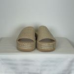 New! BEACH BY Matisse Natural Jute Platform Slip Photo 3