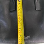 Coach EUC Bleecker Mini Riley Carryall Black Pebbled Leather Crossbody Strap Photo 12