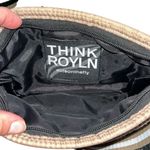 Think Royln Small Tan Nylon Quilted Bum Bag Crossbody Purse Bag Photo 5