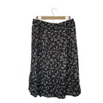 Hippie Rose  XL Floral Tiered Cottagecore Midi Skirt Boho NWT Photo 1