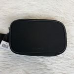 NWT Lolavie Black Belt Bag Fanny Pack Adjustable Strap Zip Closure Photo 2