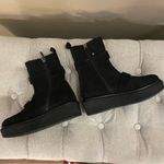 Paloma Barcelo Suede Ankle Platform Booties with buckles Sz 6 Photo 2