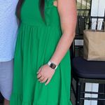 Pants Store Green Midi Dress Photo 5