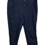 Dana Buchman Dark Rinse Denim Capris Cropped Jeans Size 12 Photo 0