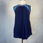 Yigal Azrouel Two Piece Cashmere Sweater Set Size Small Blue Photo 4