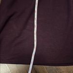 Bordeaux Anthropologie  Hooded Mini Dress Photo 3