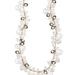 Chloe + Isabel Pearl and Crystal Drops Necklace Photo 1